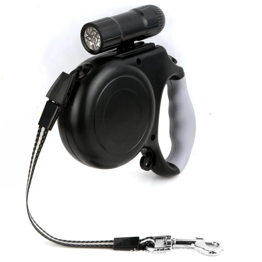 Dog Retractable Leash 16ft Training Dog Leash With 9 LED Detachable