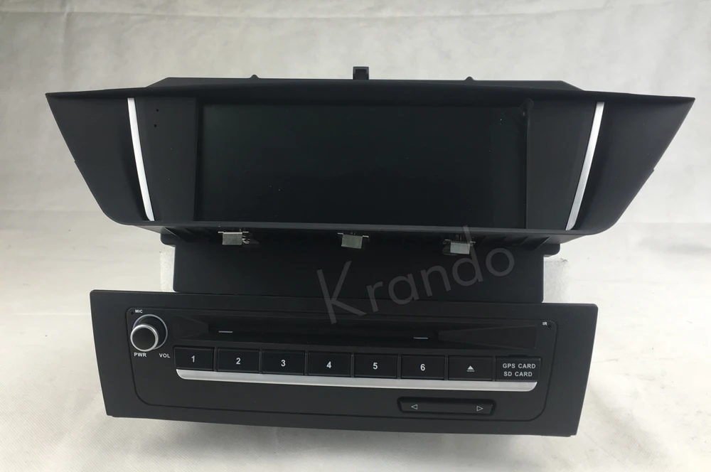 Best Krando Android 8.1 9" (no dvd) car audio navigation gps for BMW X1 E84 2009-2013 radio multimedia entertainment system OBD2 12