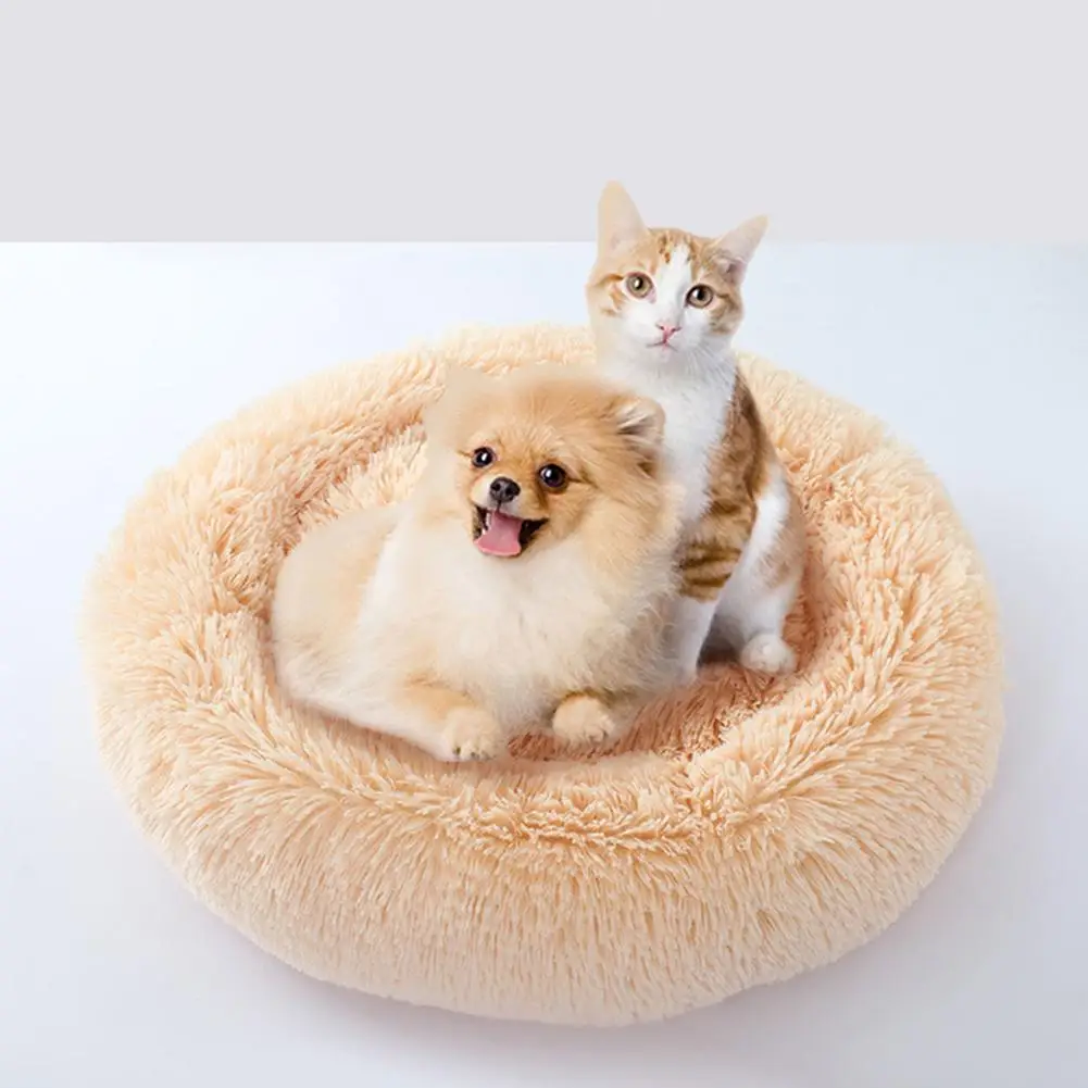 Macaron Deep Sleep Cat Nest Warm Kennel Round Nest Princess Nest Cat