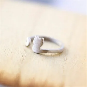 

Fashion cat rings cat tails surrounded rings rings for women
