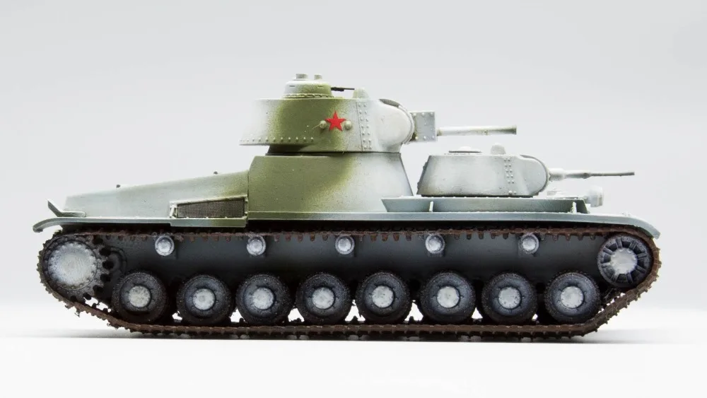 Модель 1/72 советская зимняя версия с рисунком Готовая модель 5м Hobby| |