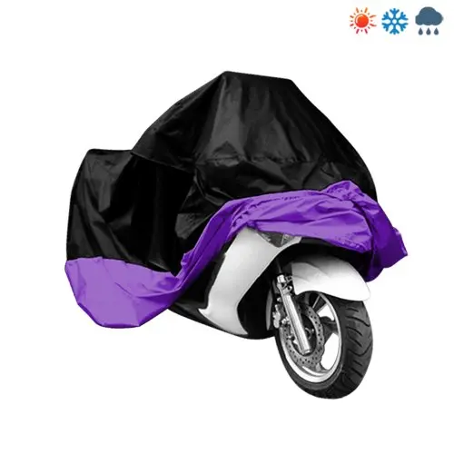 EDFY HOUSSE BACHE MOTO Couvre-Moto velo VTT скутер задняя крышка XL 245 см фиолетовая защита