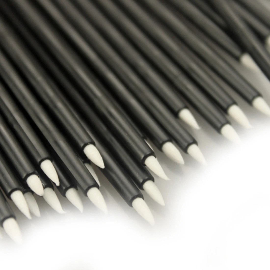 New arrival 50 Pcs/Pack Disposable Eyeliner Liquid Wand Applicator Brush Eye Tool Swab Micro