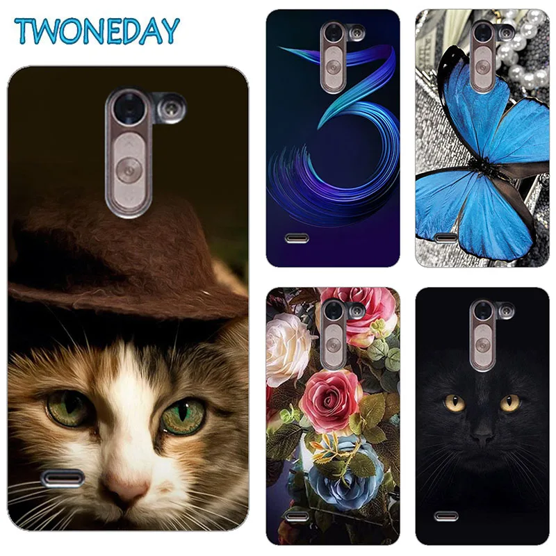 

Case For LG G3 Stylus D690 D690N Colorful Phone Back Case Cover Cute Turbo Soft TPU Case Frozen Coque