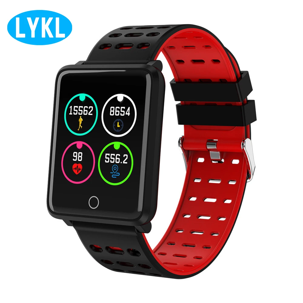 

LYKL pulse swimming pool bracelet sports waterproof watch M19 smart bracelet blood pressure heart rate monitor fitness tracker