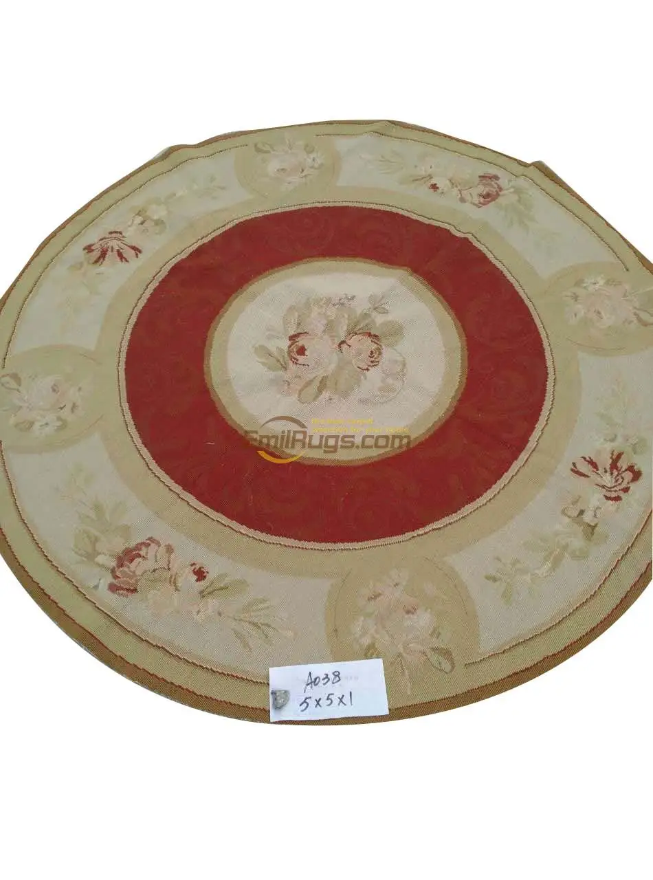 Кружево Ковры needleopint ковры 152 см X 152 см 5X5 A038gc20neeyg5 круглый