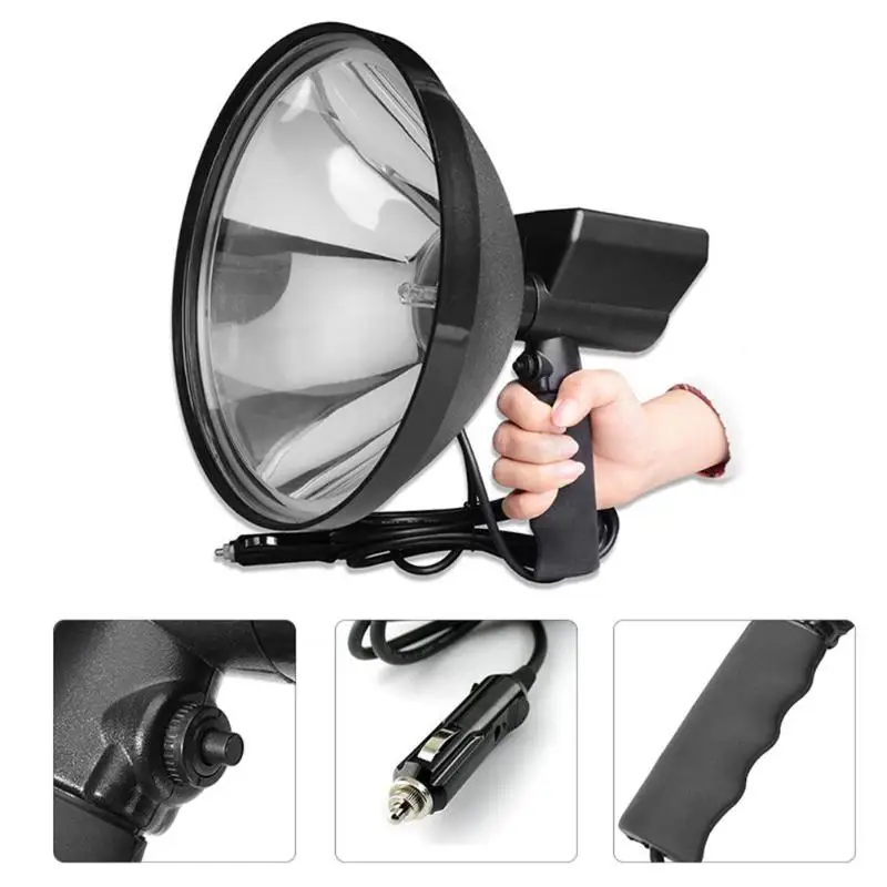 12V 100W HID 9in 240 мм портативная лампа для кемпинга охоты рыбалки прожектор|Световая