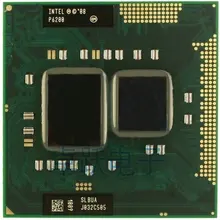 Процессор для Intel Pentium P6200 p6200 3 м кэш, 2,13 ГГц Поддержка HM55 ноутбук процессор
