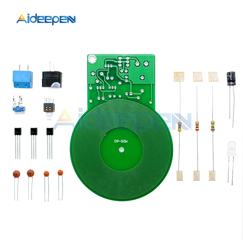 Высокочувствительный детектор металла Электронный Diy Kit DC 3 V-5 V бесконтактный датчик борту модуль электронной части металлоискатель "сделай сам"