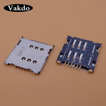 

25pcs/lot Original New sim card slot reader socket for Coolpad 8950 9100 7295C 5950 7296 8198T 8750 9080W 8950 sim slot adaptor