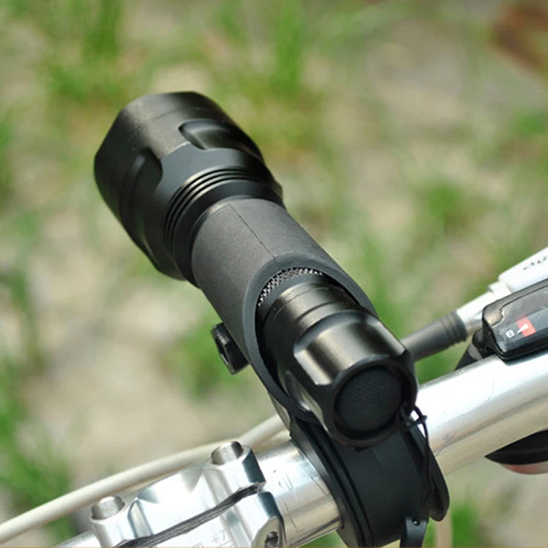 Качественный светодиодный светильник-вспышка для велосипеда, крепления на передний светильник