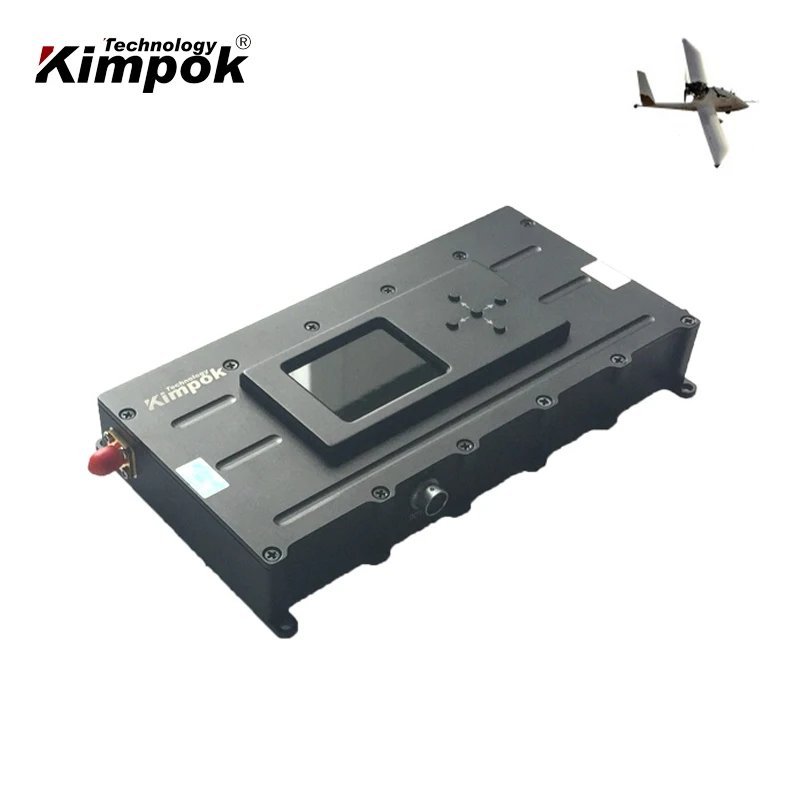 60km COFDM HD UAV видео передатчик легкий 1080P беспроводной соединение с 3 Вт низкой