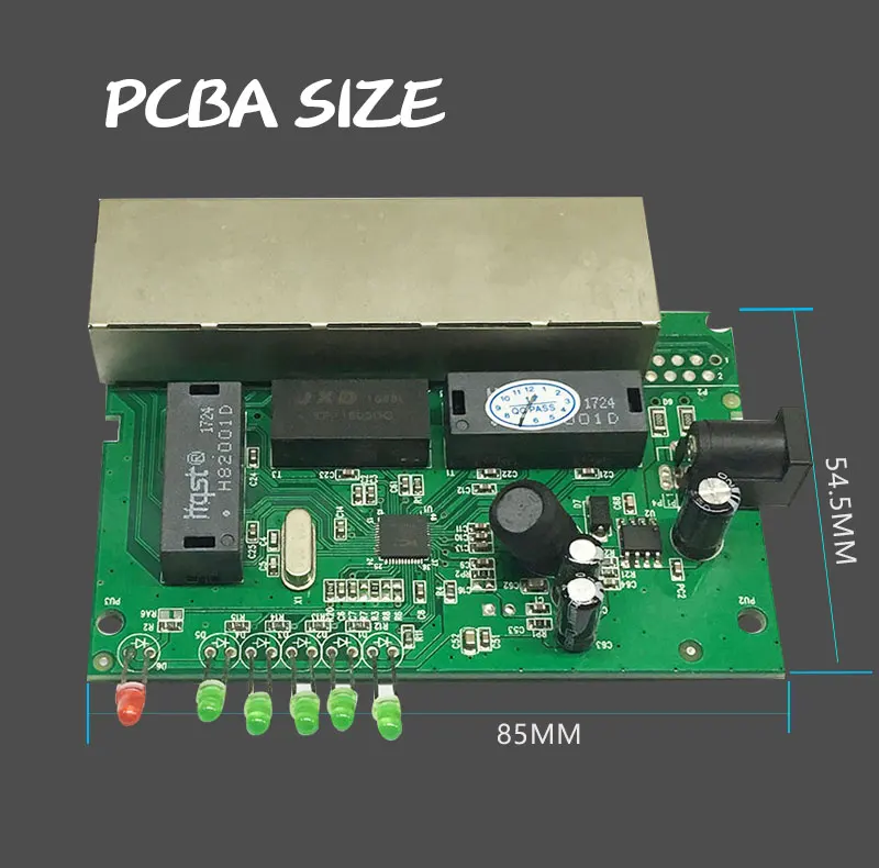 5 Порты и разъёмы 12V 15V Пассивный Poe коммутатора ethernet 10/100 Мбит/с коммутатор poe 4 Порты и разъёмы питания для камеры видеонаблюдения IP телефон ip камеры 4/5+ 7/8