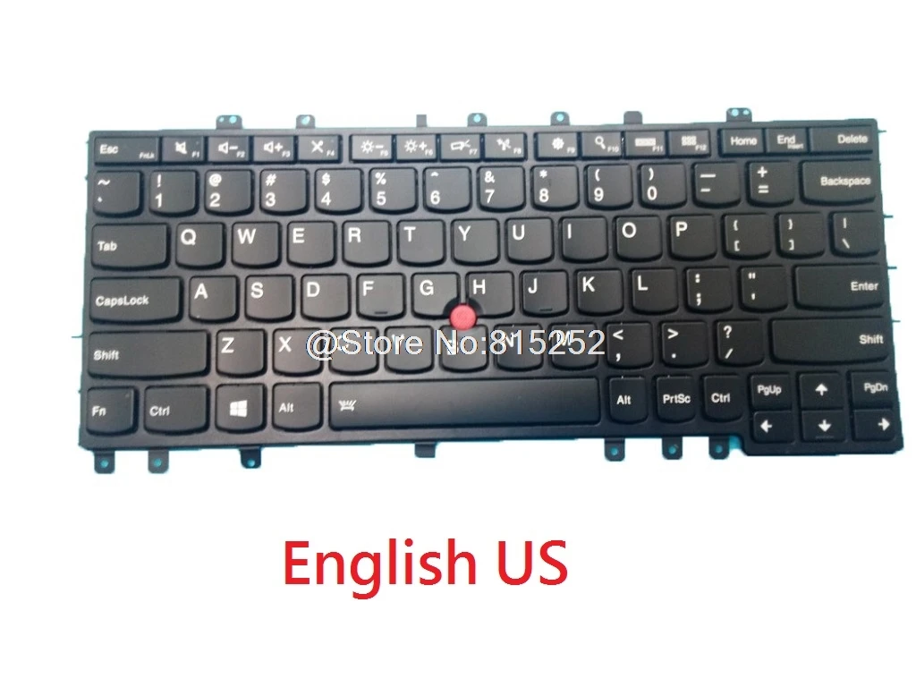 

Laptop Keyboard For Lenovo For Thinkpad S1 YOGA 12 English US 04Y2620 04Y2916 SN20A45458 PK13010D1A00 With Backlit New Original