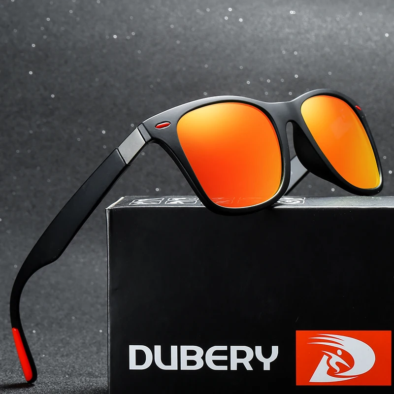 New Arrival DUBERY Brand Design Polarized HD Sunglasses For Men Driver Shades Sunglasses For Men Summer Mirror Oculos O4195
