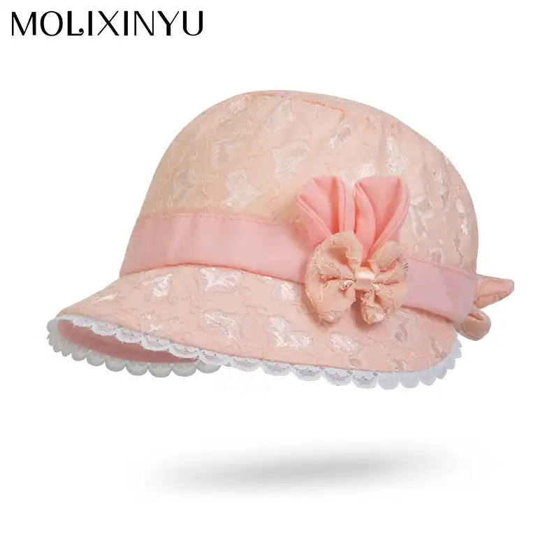 bucket hats for baby girl