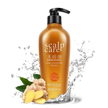

Ginger Extract Nourishing No Silicone Oil Anti-itch Shampoo Refreshing Oil Control Deep Cleaning Shampoo Improve Frizz Hair.