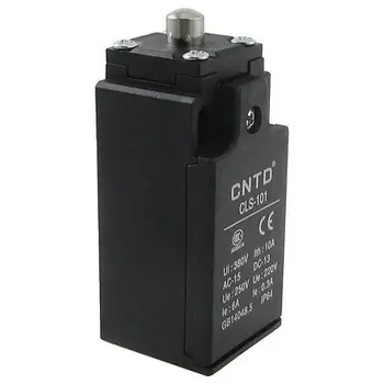 

6A/250VAC 0.3A/220VDC Short Spring Plunger Limit Switch CLS-101