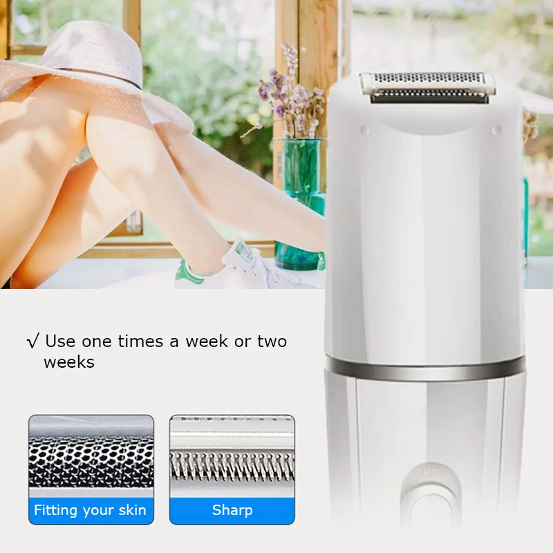Rechargeable Electric Full Body Hair Removal Depilator Women