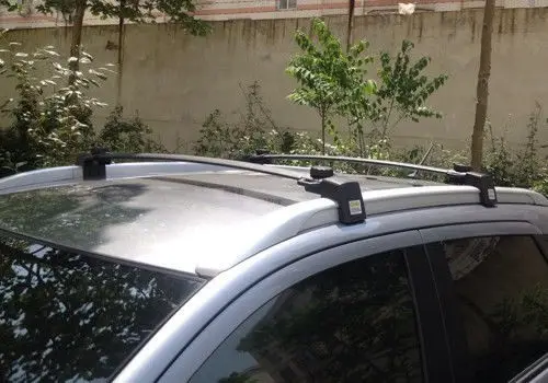 Поперечные рейки на крышу черного цвета для Mitsubishi ASX RVR 2010 2011 2012 2013 2014|black roof rack|rack bar