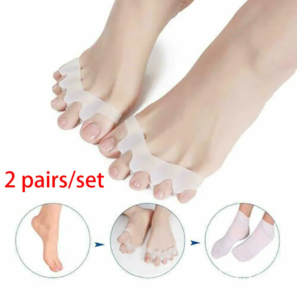 

Toe Separator Hallux Valgus Bunion Corrector Orthotics Feet Bone Thumb Adjuster Correction Pedicure Straightener Foot Care