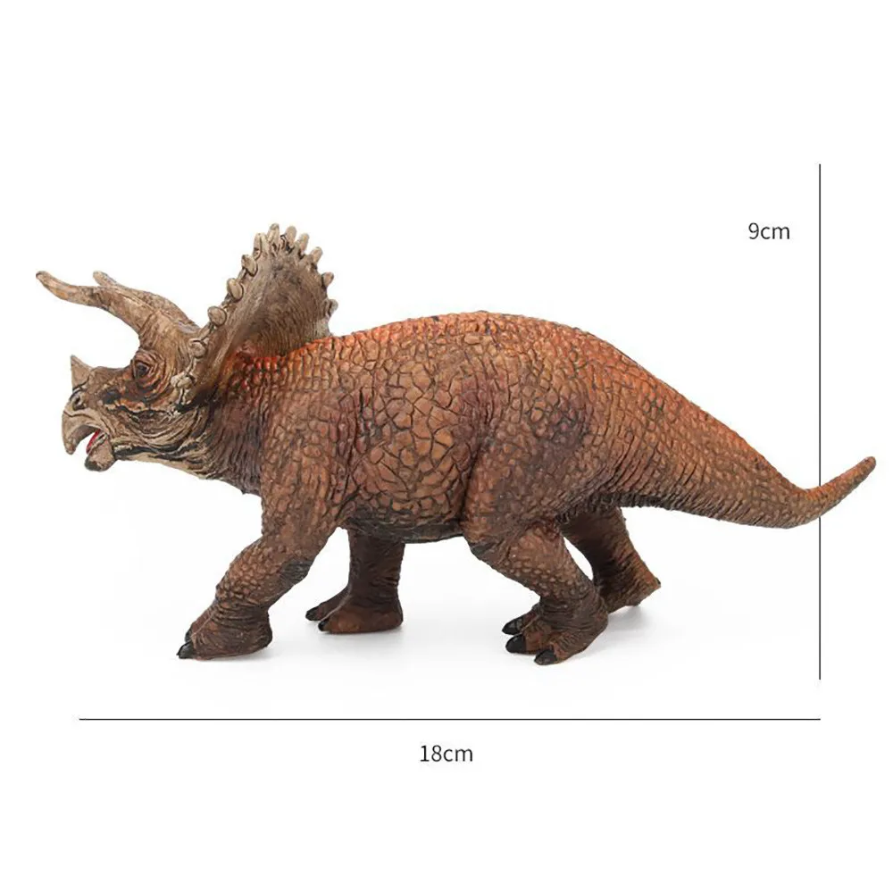 

1pc Triceratops model Educational Simulated High Spinosaurus Model Kids Children Dinosaur Model Toy kids favorate gift 5.14