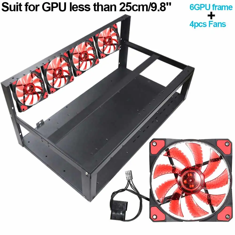 Aliexpress.com : Buy New Steel Coin 6 GPU Mining Rig ...