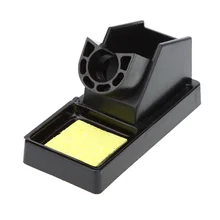 Пластиковый паяльник подставка для припоя база сварочная проволока держатель с губкой