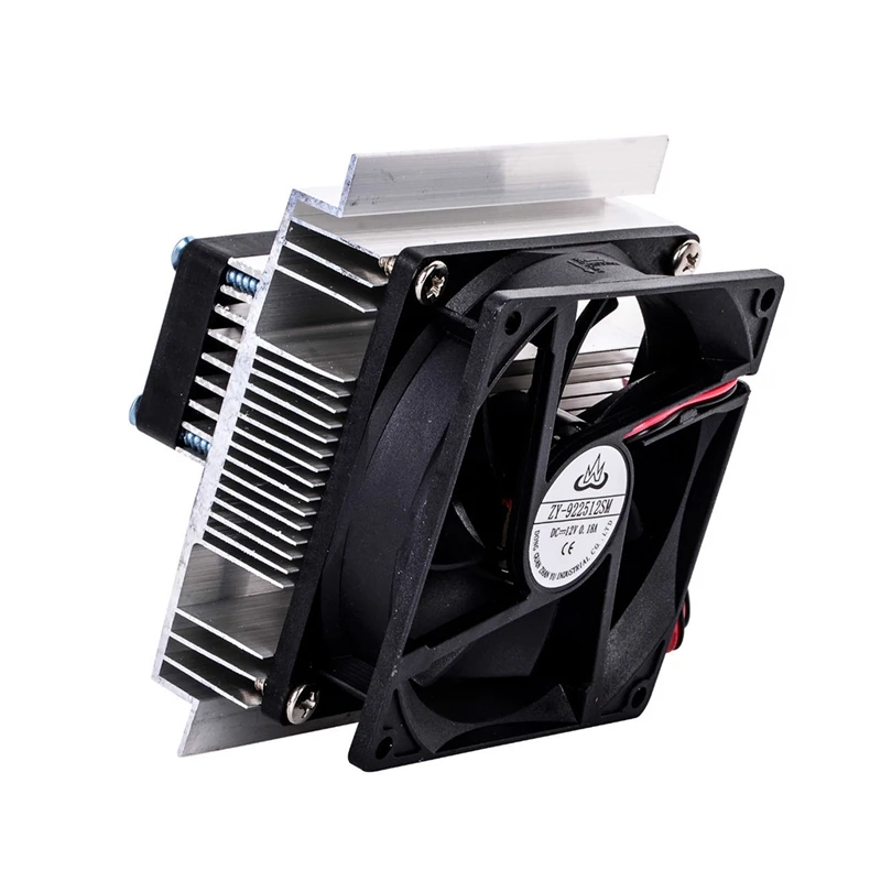 TEC 12706 Thermoelectric Peltier Refrigeration Cooling System Kit Cooler Fan DIY 5