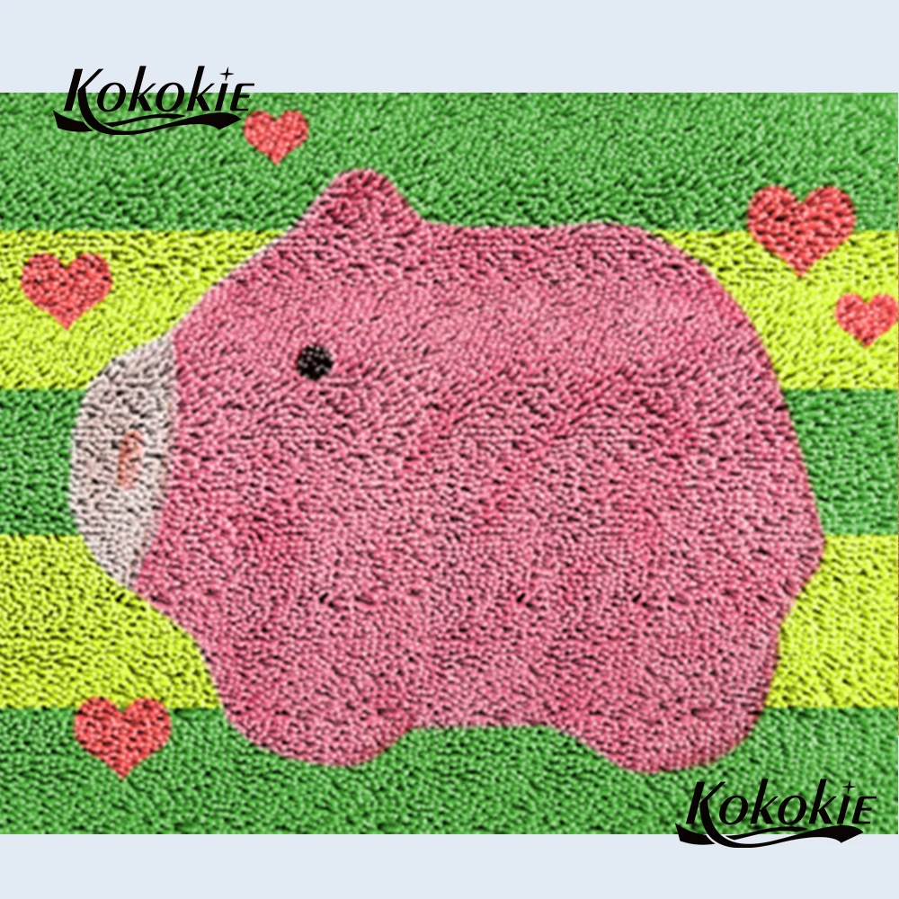 Diy tapijt ковер с крючком-защелкой 3d холст напольный коврик Набор для вышивки