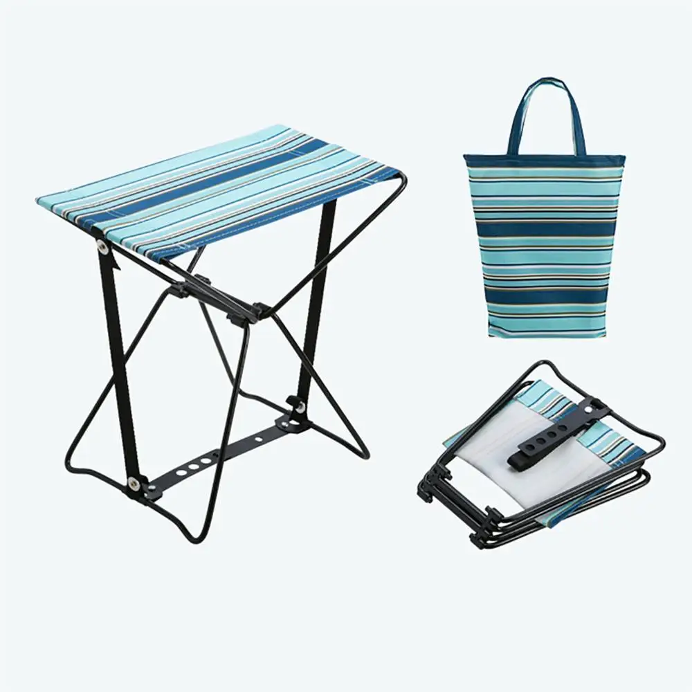 Outdoor Folding Camping Chair Simple Folding Mini Stool Camping Fishing Train Bench Portable Beach Chair With 1 Free Storage Bag Outdoor Folding Camping Chair Simple Folding Mini Stool Camping Fishing Train Bench Portable Beach Chair With 1 Free Storage Bag