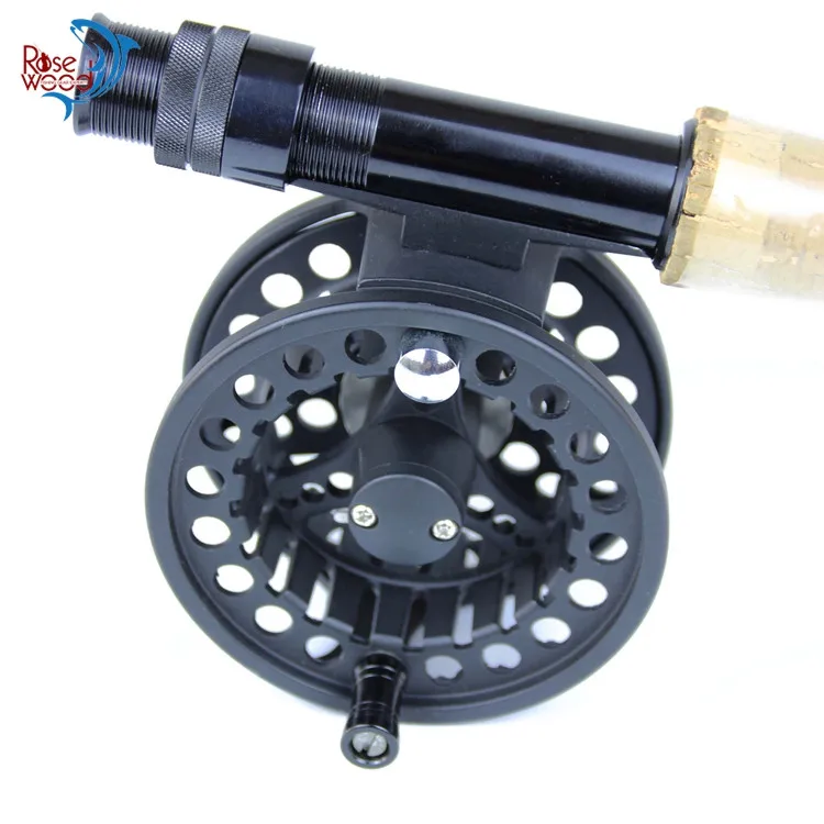 Rosewood Fly Fishing Reel 34 56 78 WT Fly Reel Machined Aluminium Micro Adjusting Drag Fly Fishing Reel  (3)
