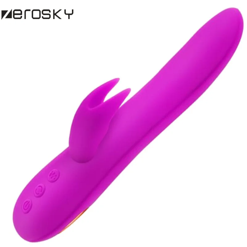 Электронный силиконовый вибратор Zerosky для точки G с USB зарядкой массажная палочка