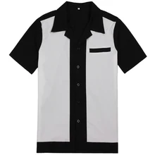 Одежды Одежда для вечеринок Мужская рубашка винтажный дизайн футболка в стиле кантри-рок Большие размеры Великобритания повседневные рубашки для мужчин