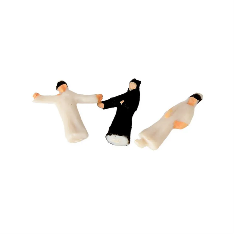 architecture model plastic arab figure in kits toy  (21)