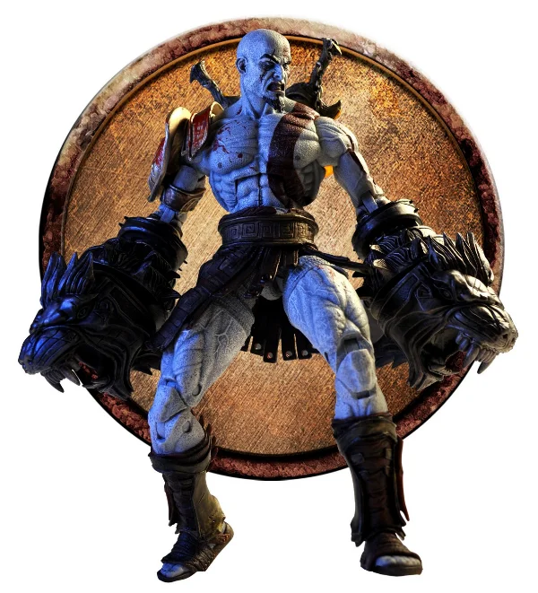 NECA God of War 3 призрак Спарты Кратос ПВХ фигурка Коллекционная модель игрушки 22 см KT1936