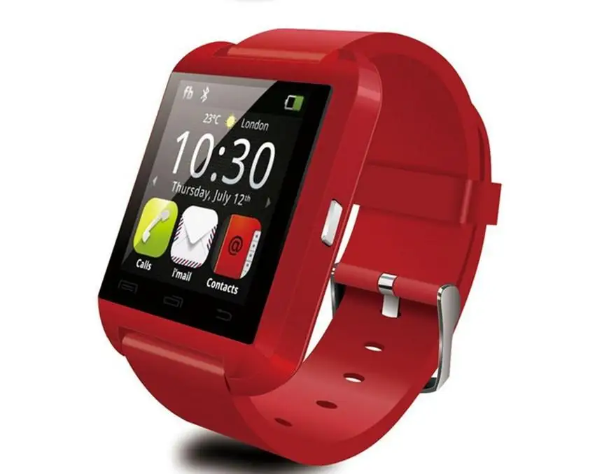 Factory retail 1pcs Bluetooth font b Smartwatch b font WristWatch U watch U8 smart watch Altimeter