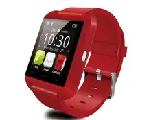 Fabrik einzelhandel 1 stücke Bluetooth Smartwatch Armbanduhr U uhr U8 smart uhr Höhenmesser für iPhone 6 Samsung HTC Android-Handy nur
