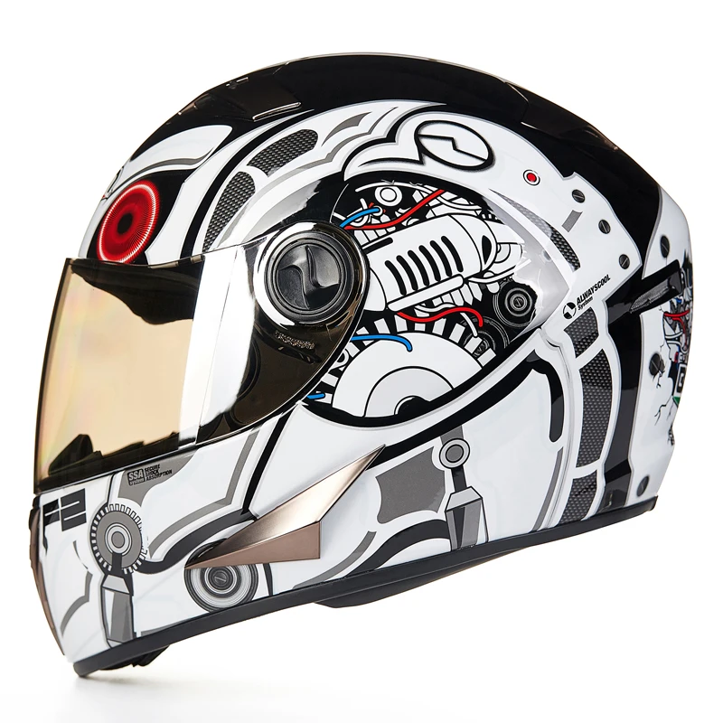 

BEON 500 moto helmet full face motorcross helmet capacete motociclismo casque vintage motorcycle helmets men and woman's ls2