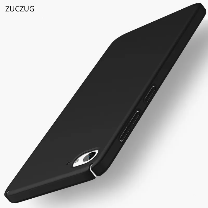 Роскошный чехол для телефона ZUCZUG ZUK Z2, чехол для lenovo ZUK Z2 Pro, Ультратонкий матовый чехол, матовая задняя крышка для ZUK Z 2, защита - Цвет: Черный