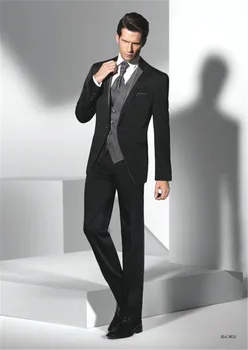 

2019 hot selling custom black buttons, groom dresses, wedding dresses, wedding grooms, best man suits