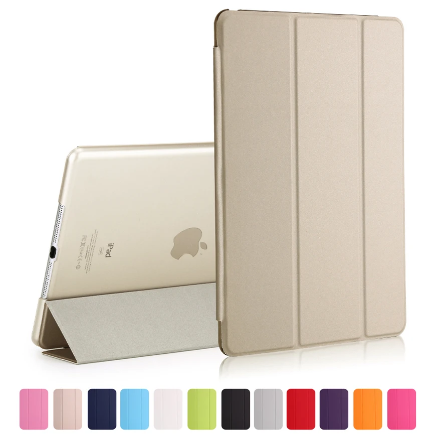 Чехол подставка для нового iPad 9 7 дюйма 2017 и 2018 выпуска 6 Ультратонкий смарт чехол
