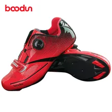 BOODUN Road Cycling Shoes Men Bike Sneakers Zapatillas Ciclismo Chaussure Vtt Breathable Fietsschoenen Bicycle Equipment