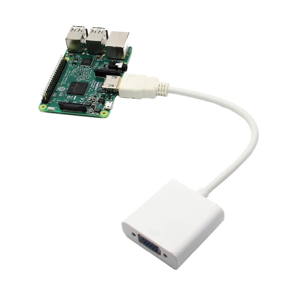mini HDMI HD Cable min HDMI To VGA Power Cable Adapter For Raspberry Pi Hdmi revolution VGA mother 1080P 1920P 720P mini HDMI HD Cable min HDMI To VGA Power Cable Adapter For Raspberry Pi Hdmi revolution VGA mother 1080P 1920P 720P