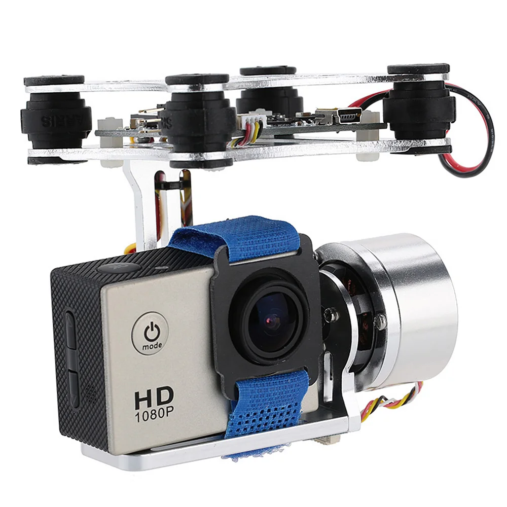 GoolRC CNC FPV Quadcopter BGC 2 Axis Brushless Gimbal With Controller For GoPro 3 Camera DJI Phantom 1 2 Walkera X350 Pro