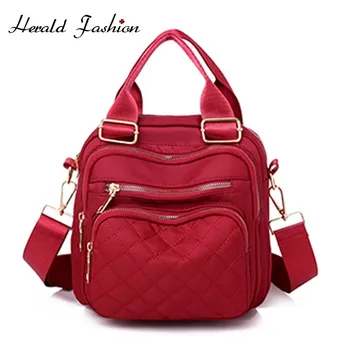 

Herald Fashion Women Backpacks Casual Waterproof School Bag For Teenage Girls Multifunction Female Travel Shoulder Bag Mochila