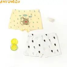 4 шт./лот Новое Детское хлопковое нижнее белье для мальчиков стильная футболка с изображением персонажей видеоигр печатных детское нижнее белье трусы боксеры незначительные студенческие трусики