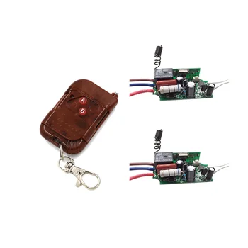 

Free Shipping AC220V 1CH RF Wireless Remote Control Relay Switch Security System for Smart Home 315/433MHZ High Quality