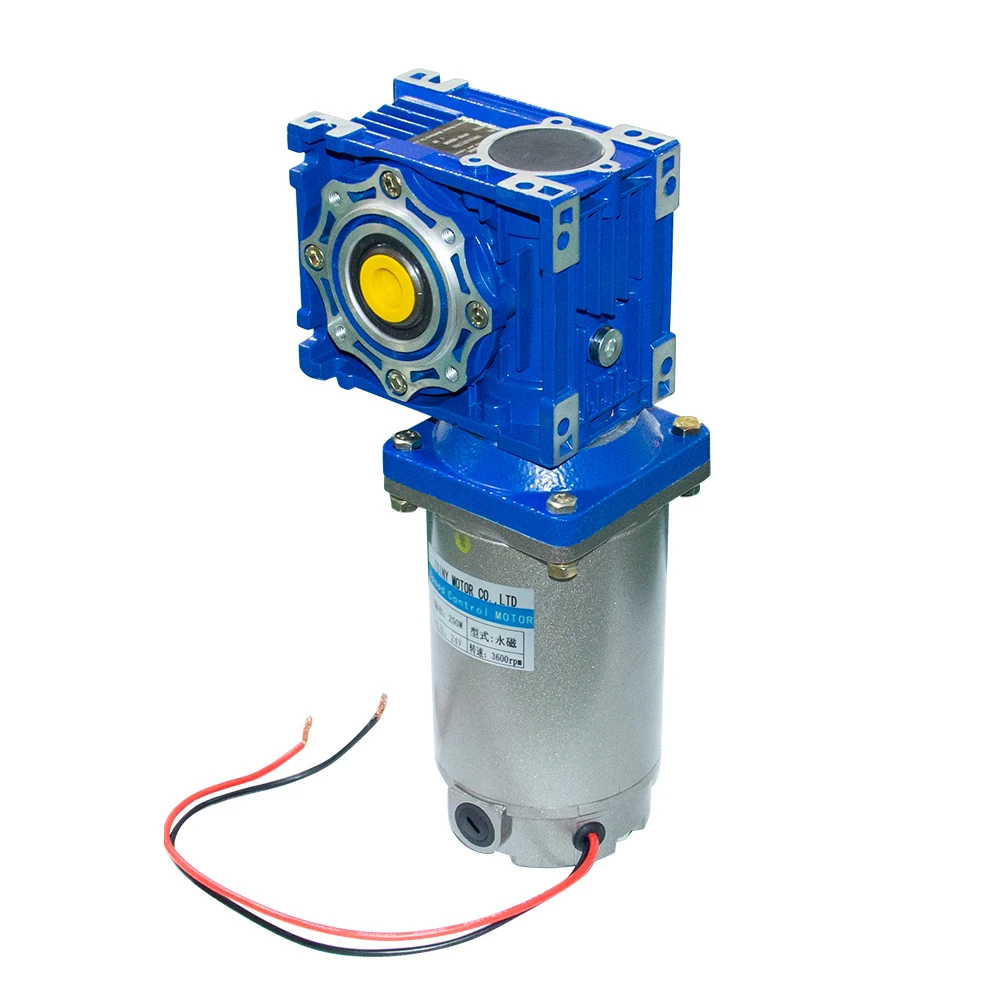 Большой постоянного тока червь Шестерни Мотор 12/24/90/220V 120/180/250W 22/30/36/45/60/90/180/240
