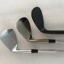 SM7 Клин SM7 клюшка для гольфа серебро/угольно-черный/Сталь серый SM7 клюшки для гольфа 48/50/52/54/56/58/60/62 градуса Сталь вал с головных уборов